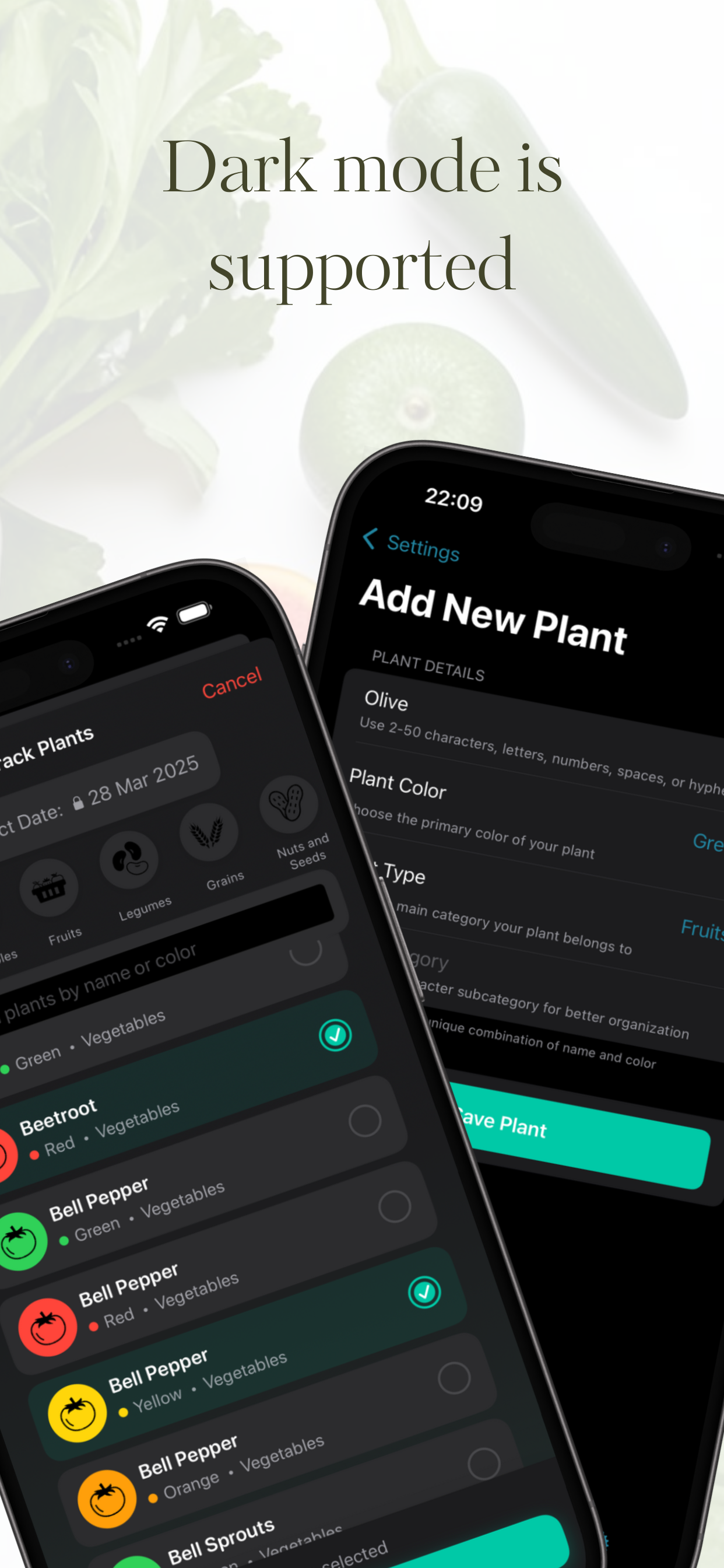 30 Plants a Week Checklist app achievement system and weekly challenge completion screen